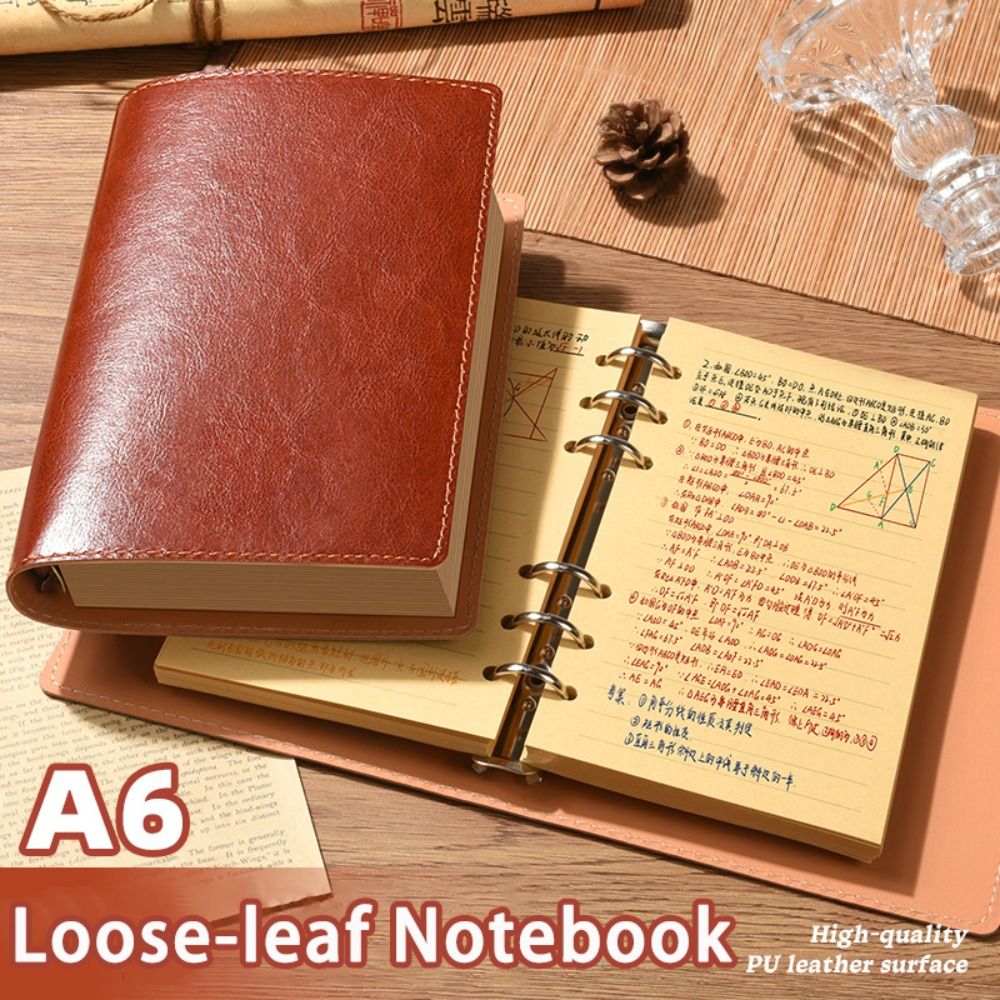 Black Clover Grimoire - Nouveau carnet A5/A6 en cuir PU,