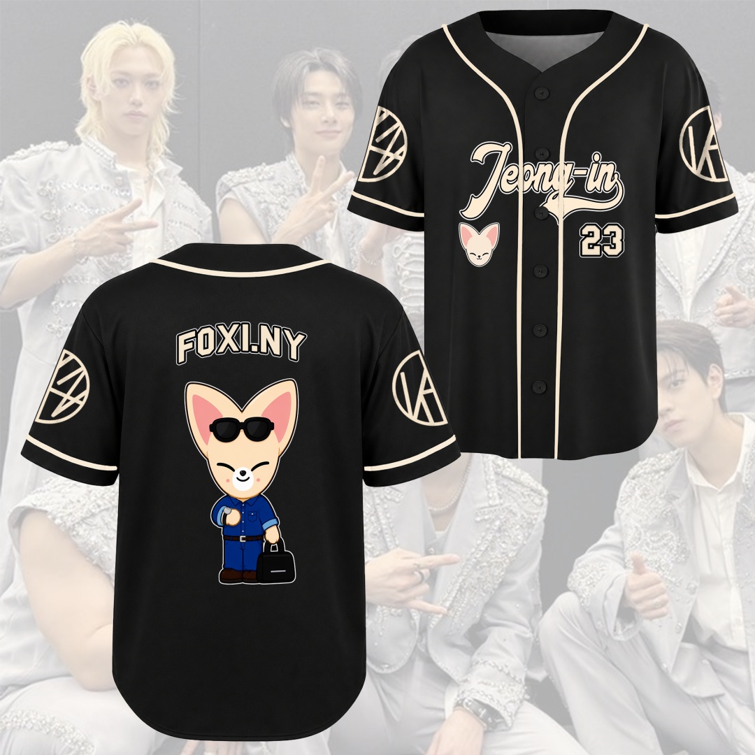 Kids Cosplay Anime - Maillot de baseball Stray Kids SKZOO,