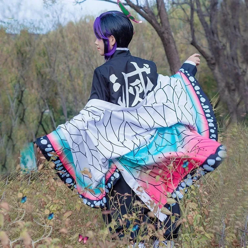 Demon Slayer Haori - CyAnime démon tueur Kochou Shinobu Costume