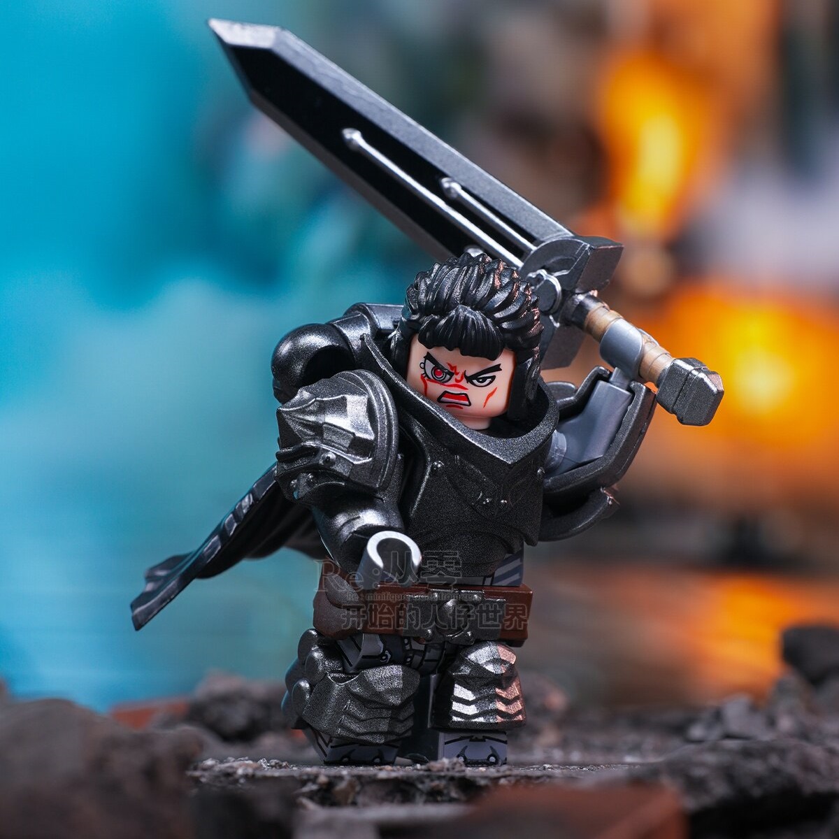 Black Clover Grimoire - Blocs de construction magnétiques Berserk, figurines