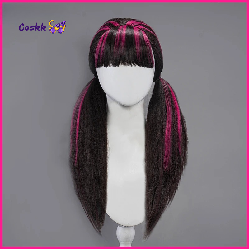 Perruque de cosplay Draculaura - Cosplay Anime Pink Hair avis et prix