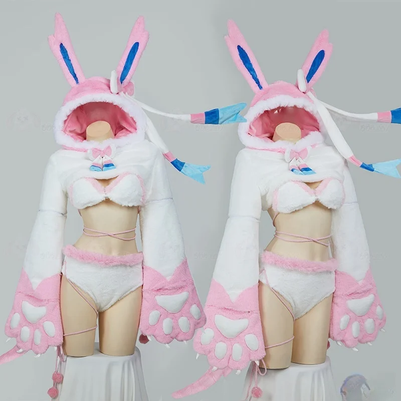 Costume de cosplay Sylveon Nym - Anime Cosplay Festival avis et prix