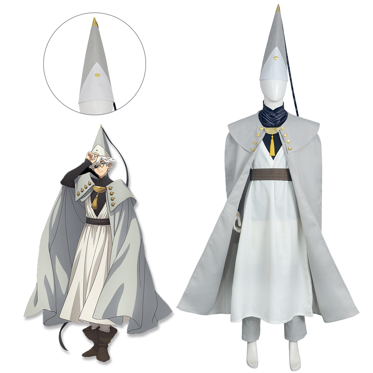 Costume de cosplay Magician Qi - Anime Cosplay Festival avis et prix