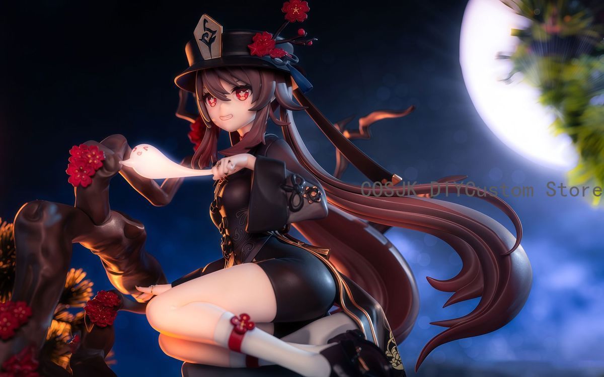 Figurine en PVC de Hu Tao, per - Anime Cosplay Girl avis et prix