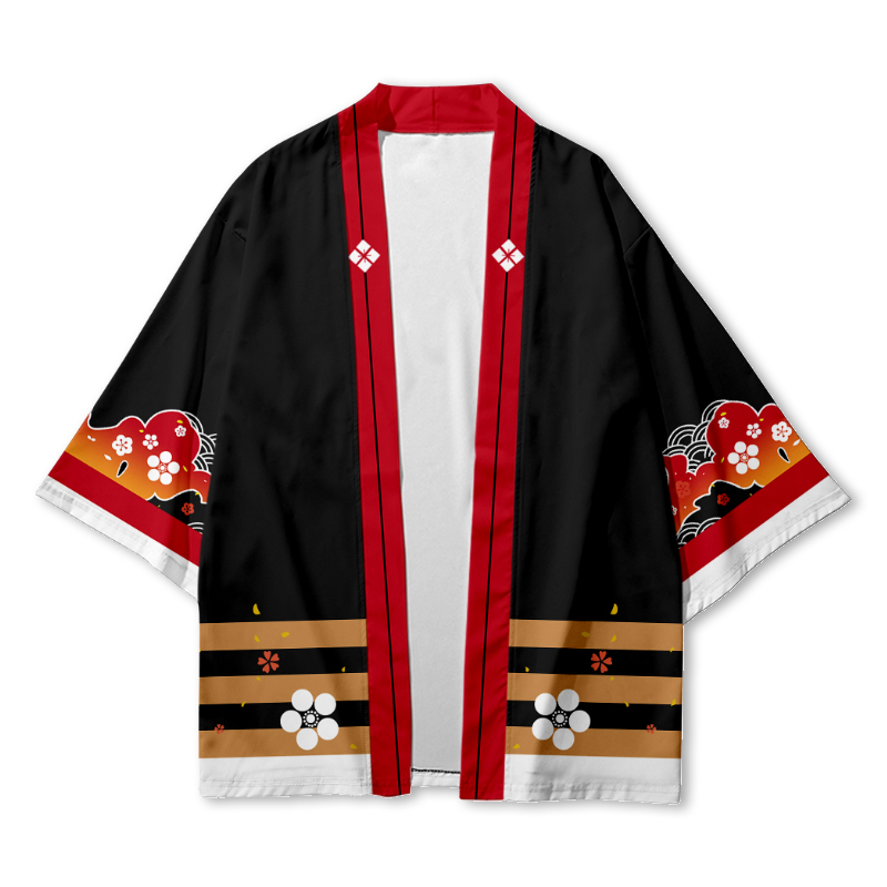 Costume de Cosplay noir Uma Mu - Demon Slayer Haori avis et prix