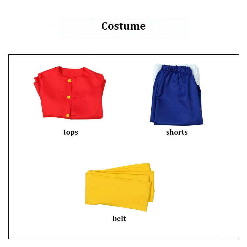 Luffy Cosplay Costume chapeau  - Kids Cosplay Anime avis et prix