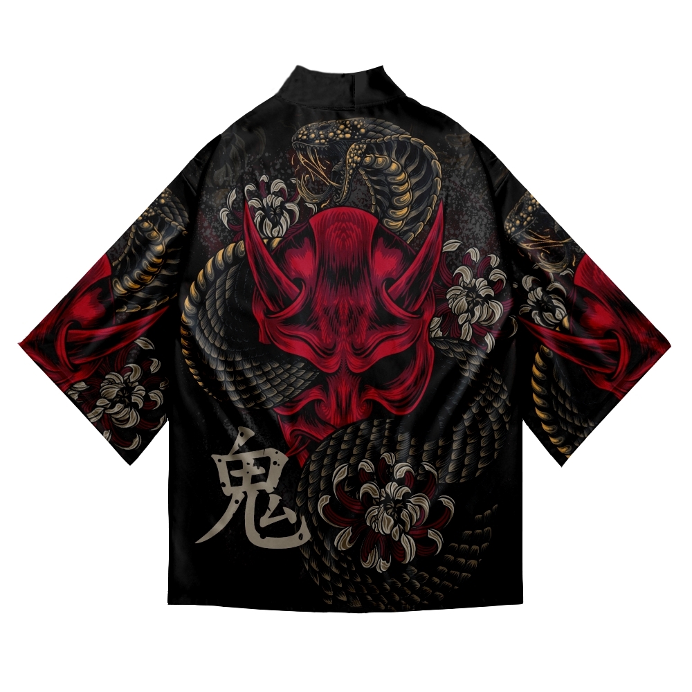 Serpent Démon Imprimer Manteau - Demon Slayer Haori avis et prix