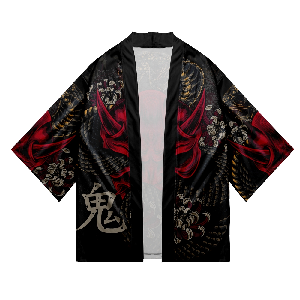 Serpent Démon Imprimer Manteau - Demon Slayer Haori avis et prix