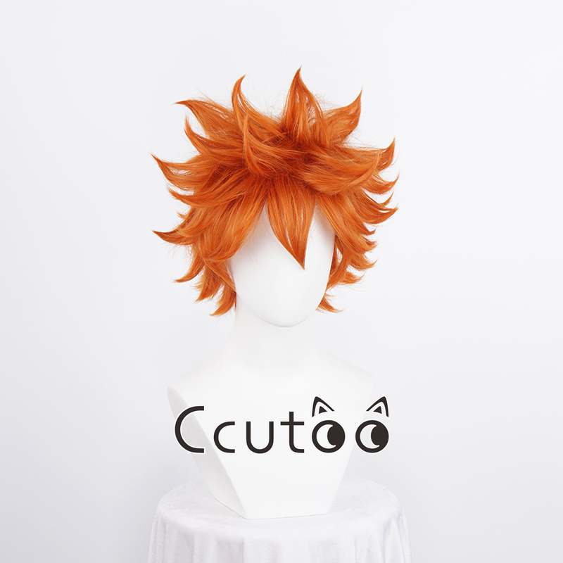 Nouvelle perruque de cosplay d - Anime Cosplay Orange Hair avis et prix